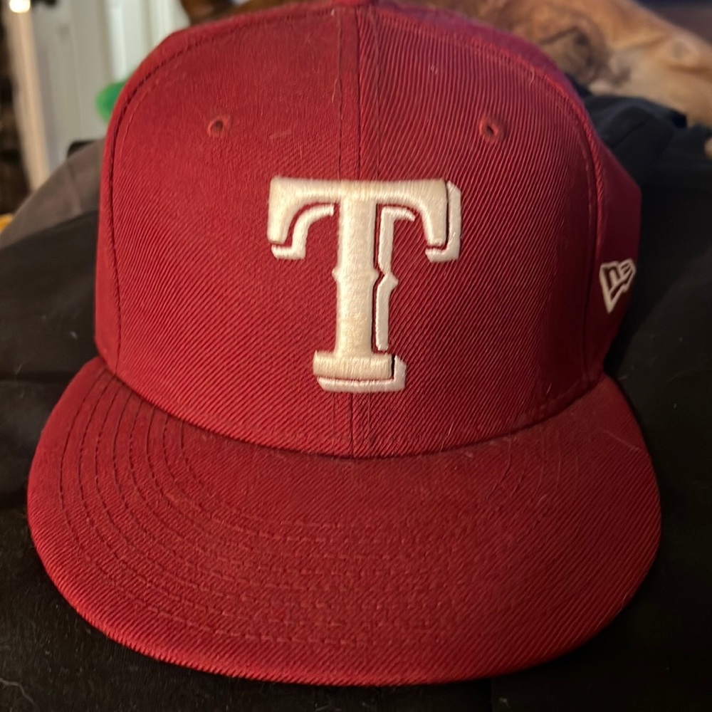 New era hat Texas rangers